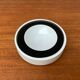 Postmodern glass bowl from mid-century Italy by Alessandro Pianon for Vistosi, 1960s.