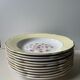 Lot de 10 assiettes creuses Lunéville