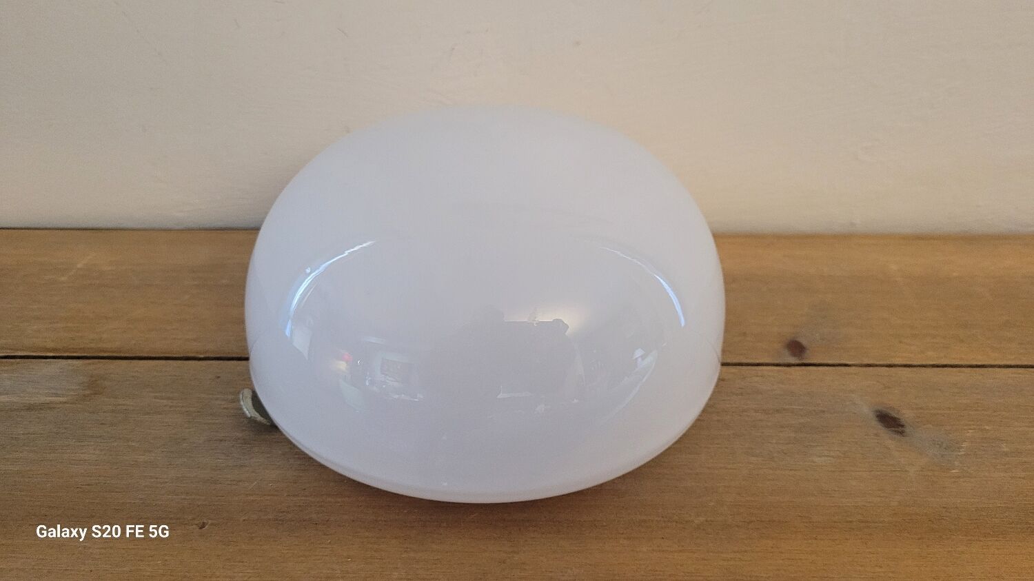 Opaline wall/ceiling light 60's