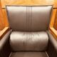 Classic Art Deco Armchair Black High