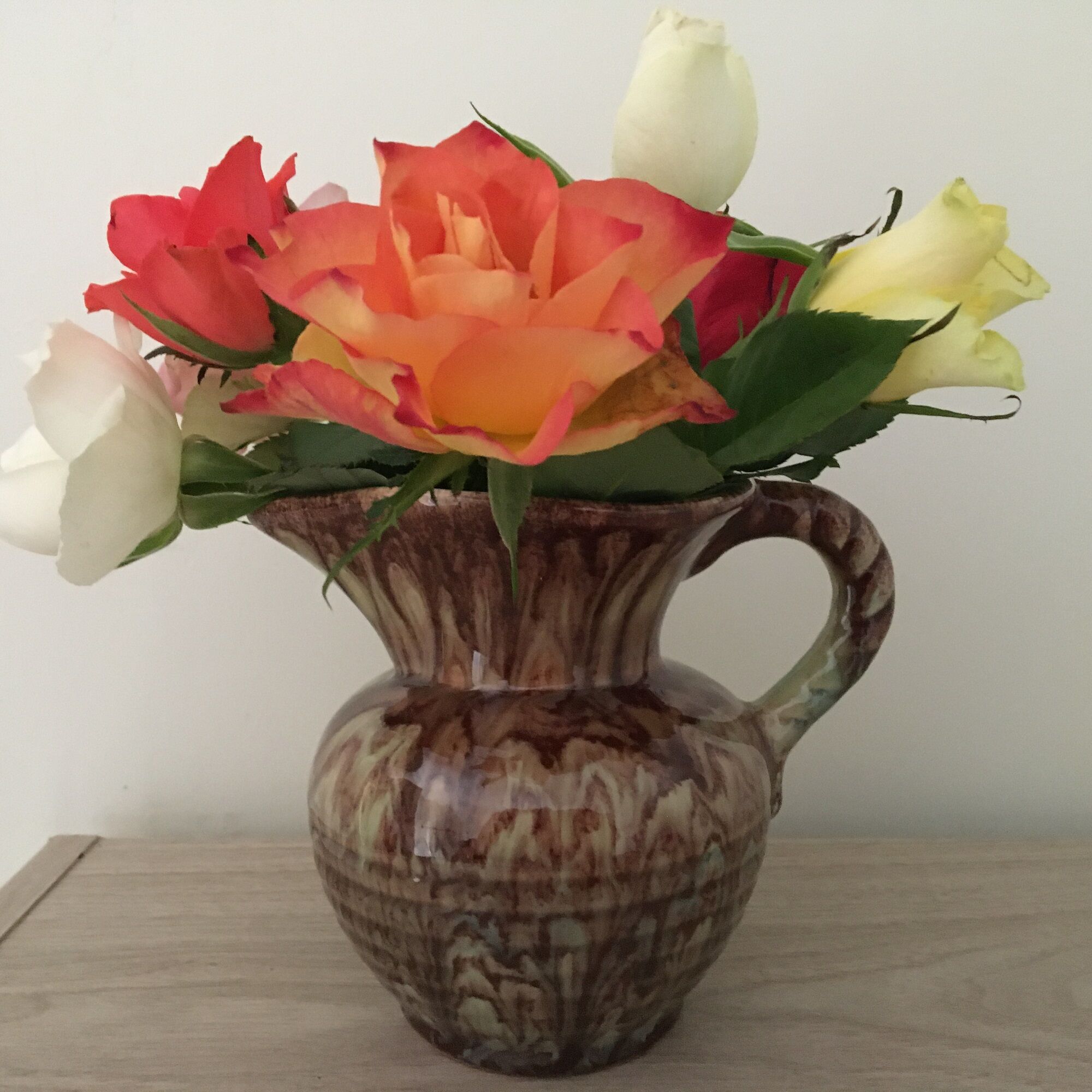 Vintage ceramic pitcher