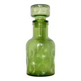 Carafe bouteille en verre depoli