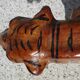 Genuine leather animal, tiger measuring 58 cm.