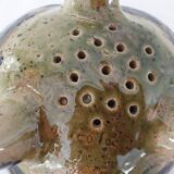 Ceramic strainer colander Signed René Nicole
