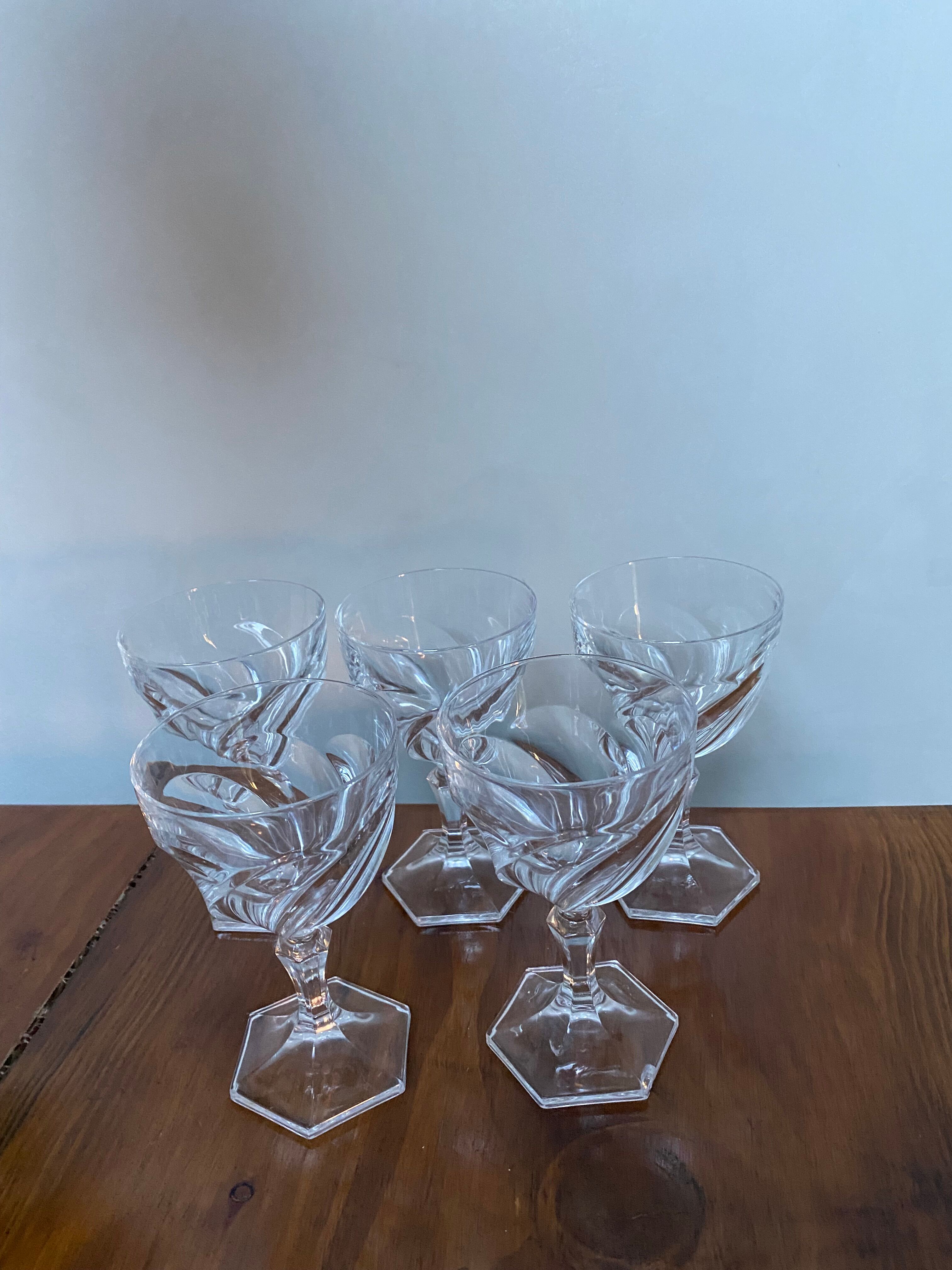 Crystal glasses