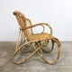 Vintage rattan two seater sofa by Rohe Noordwolde