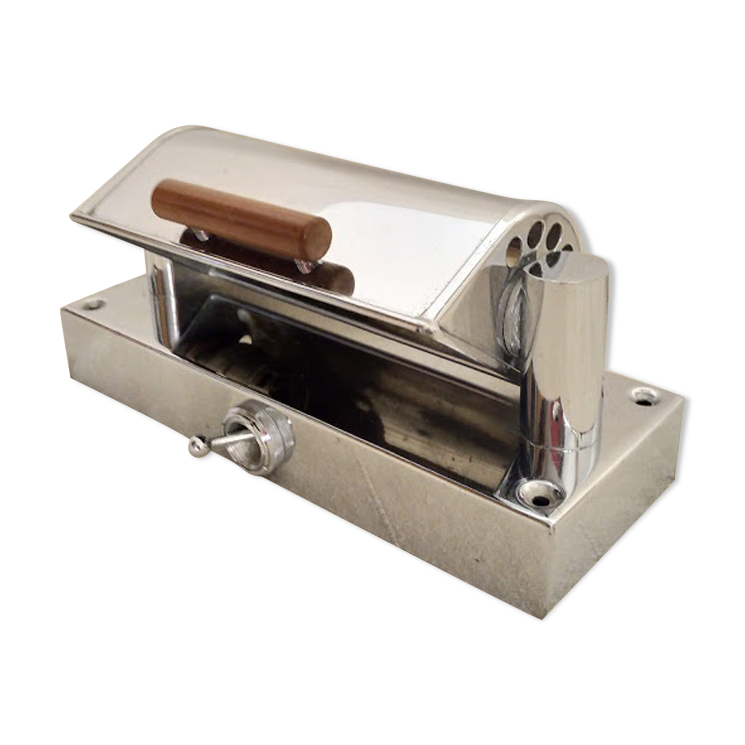 Wall lamp nickel plated art deco