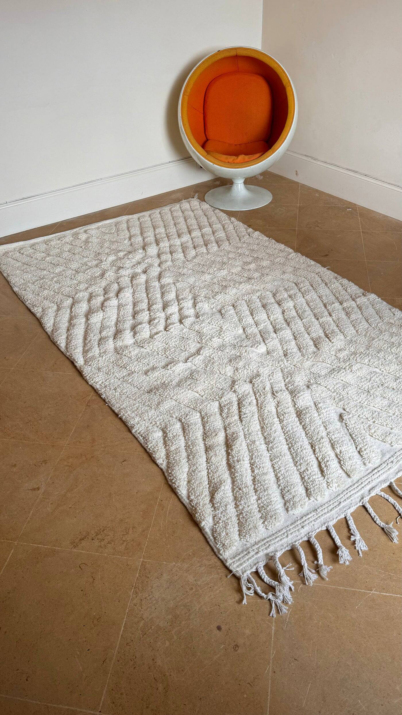 Berber rug Beni Ouarain 257 x 150 cm "Marouane"