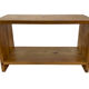 Vintage side table Ate van Apeldoorn Pine wood 1970s Dutch Design