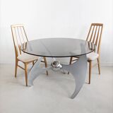 Adjustable Dining/Coffee Table by Luciano Campanini for Cama 1970s