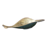 Brass ashtray, fish saw, modernist, decoration