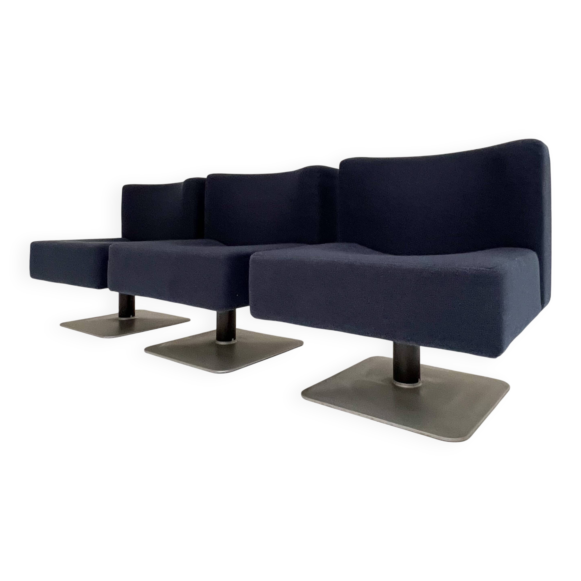 Mauser System 350 modular sofa by Herbert Hirche, 1980s