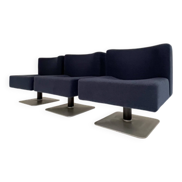 Mauser System 350 modular sofa by Herbert Hirche, 1980s
