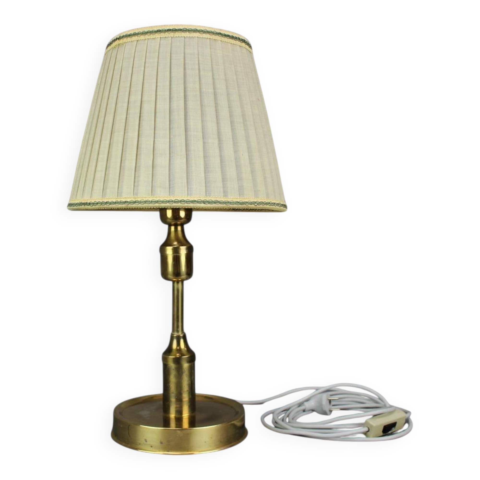 Mid-Century Brass Table Lamp, Germany, 1960s