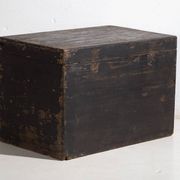 Antique Chinese chest painted in pine wood – China, circa 1900