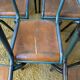Lot 14 chaises d’école