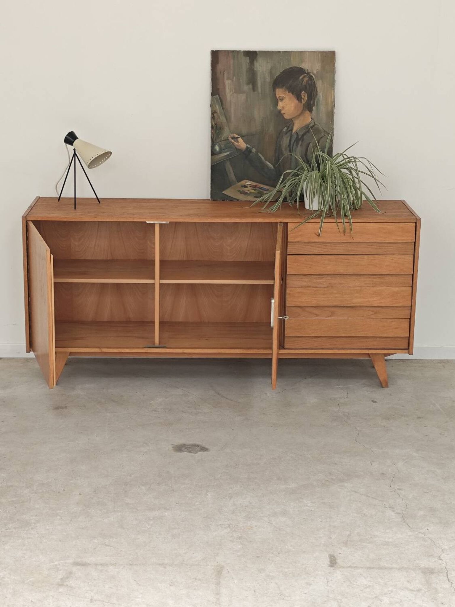 Enfilade U460 wood by Jiri Jiroutek for Intérier Praha