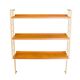 Mid Century Teak Wall Shelving Unit, Spain, 1950s