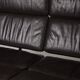 Charles and Ray Eames leather sofa, 1980s