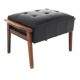Scandinavian teak footstool, Sweden, 1960