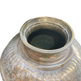 Indian jar in gilded copper