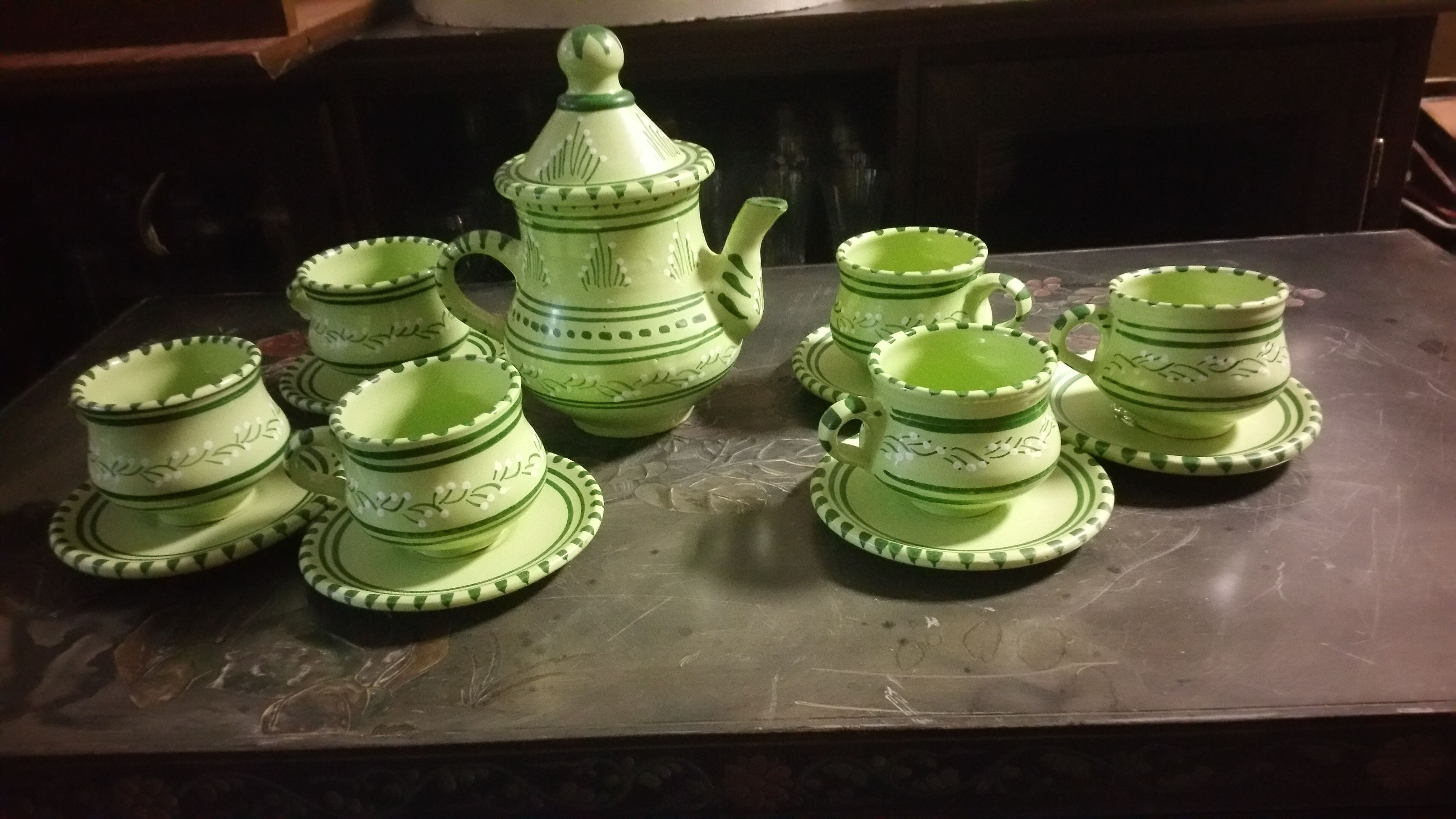 Moroccan coffee service