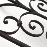 Wrought iron side table