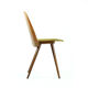 Frantisek Jirak Lollipop chair in walnut veneer for Tatra, circa 1960
