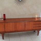 Scandinavian design sideboard buffet in 60s teak