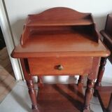 Pair of cherry wood bedside tables