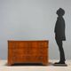 Walnut commode with central marquetry - Early 20th century