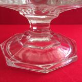 Crystal cup solid vintage centerpiece