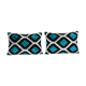 Paire de coussins Ikat