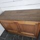 2-door oak sideboard