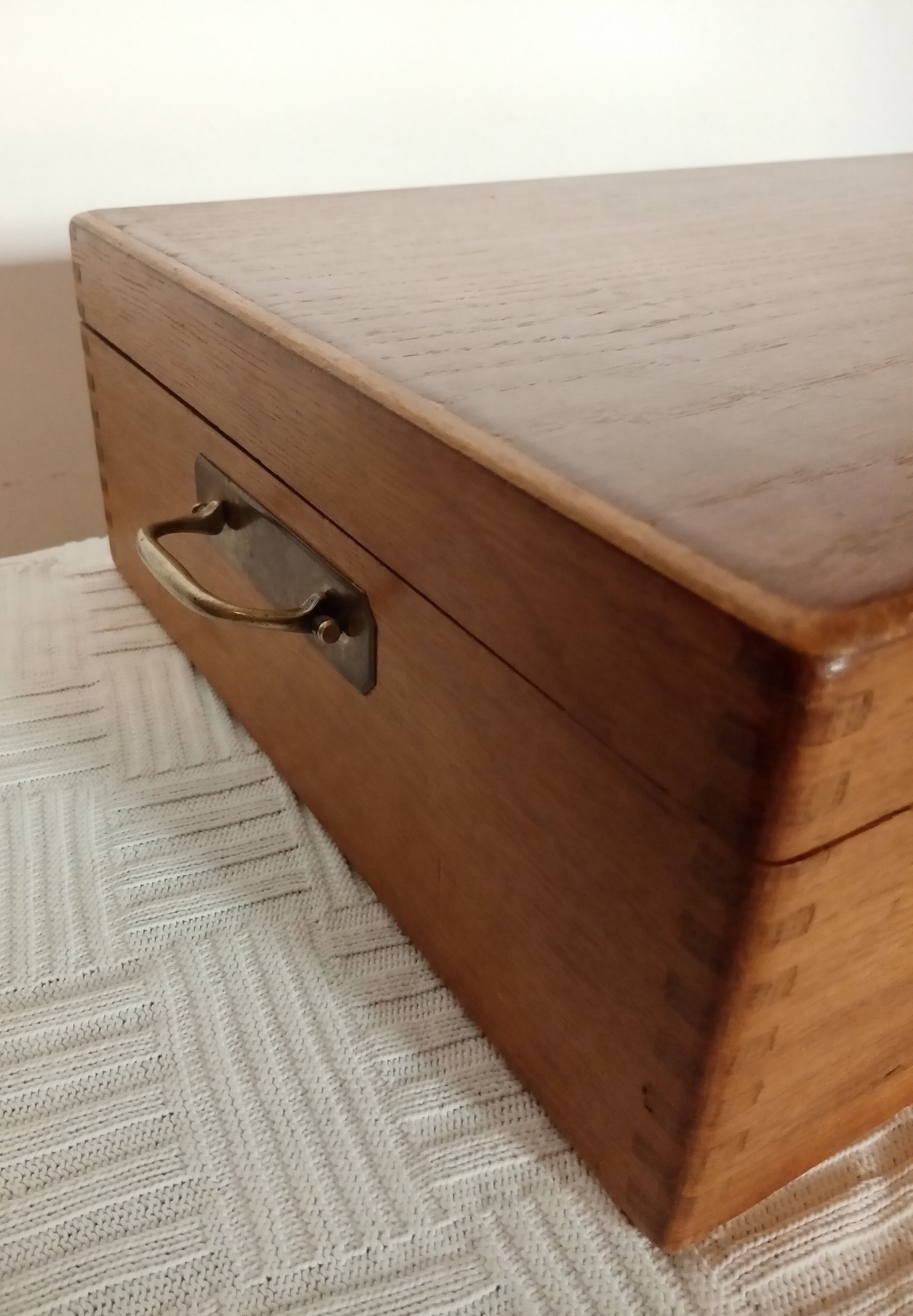 Housewife SFAM model Chambly rocker Louis XV silver metal wooden box