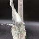VERY RARE Biche LLADRO Spain Porcelain Table Lamp circa 1970