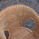 Wicker armchair