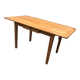 Ancienne table de brasserie plateau en chêne