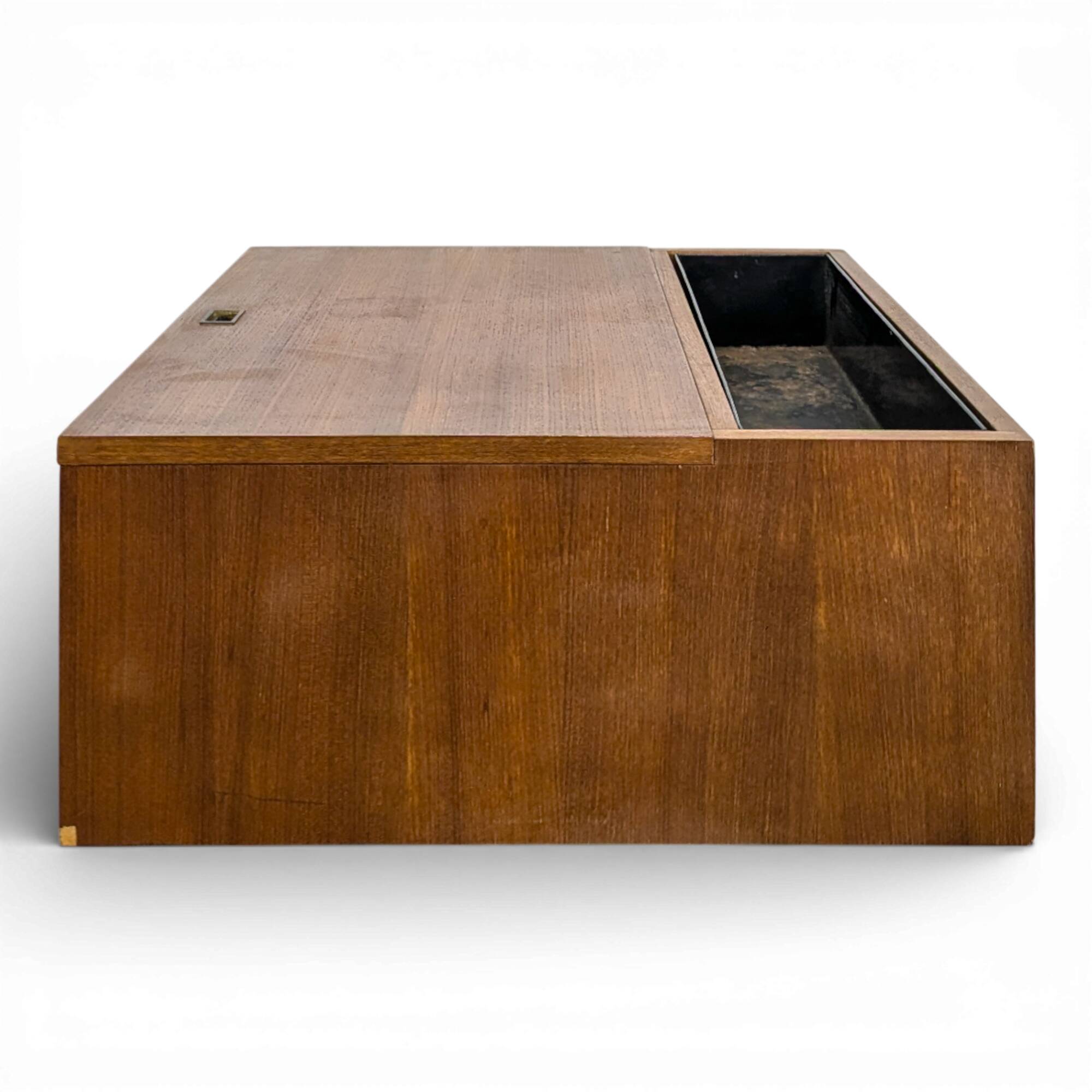 Bout de canapé Bar scandinave en teck