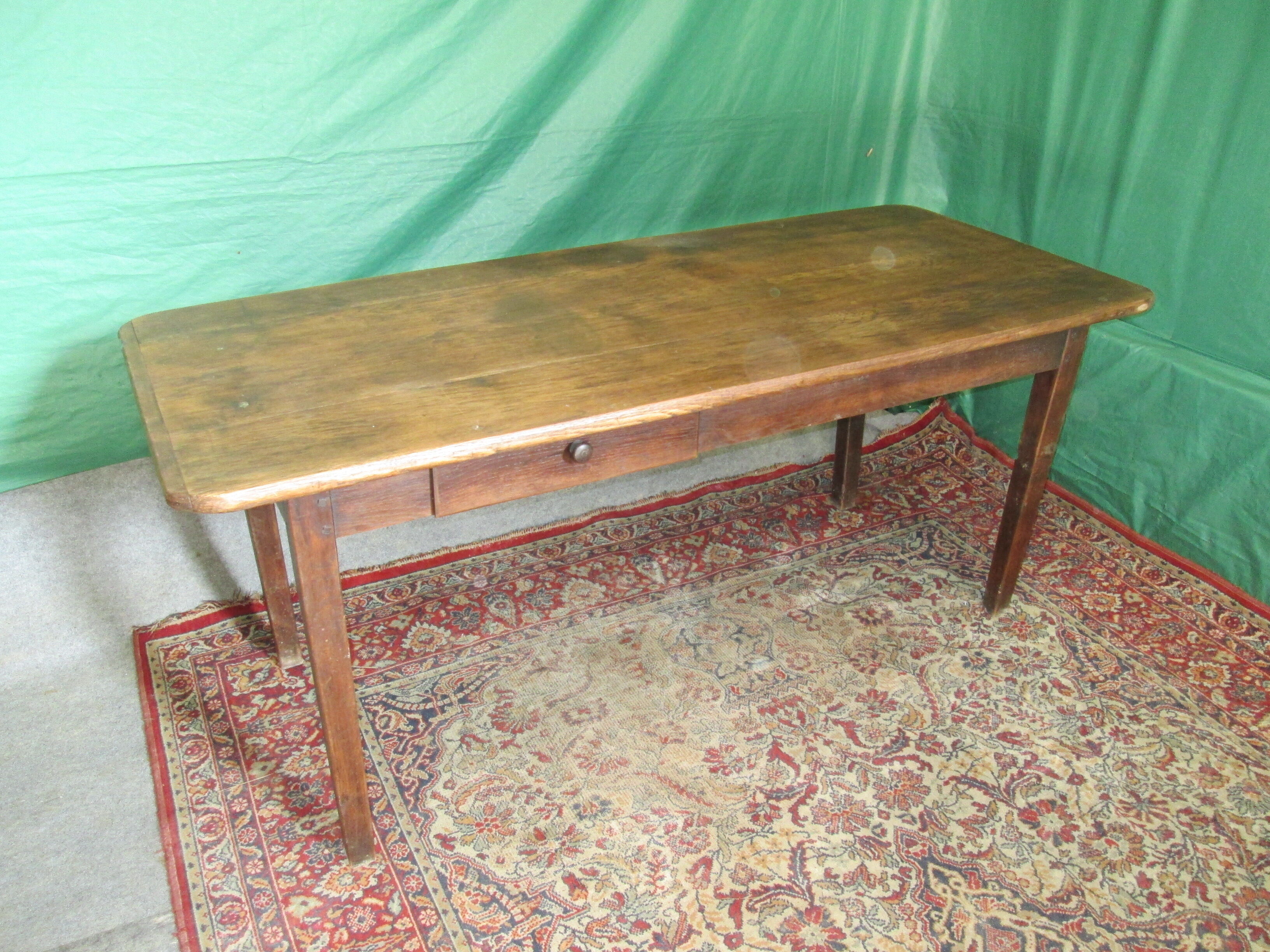 Oak farm table
