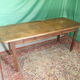 Oak farm table