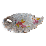 Vintage Vallauris style empty pocket fruit bowl