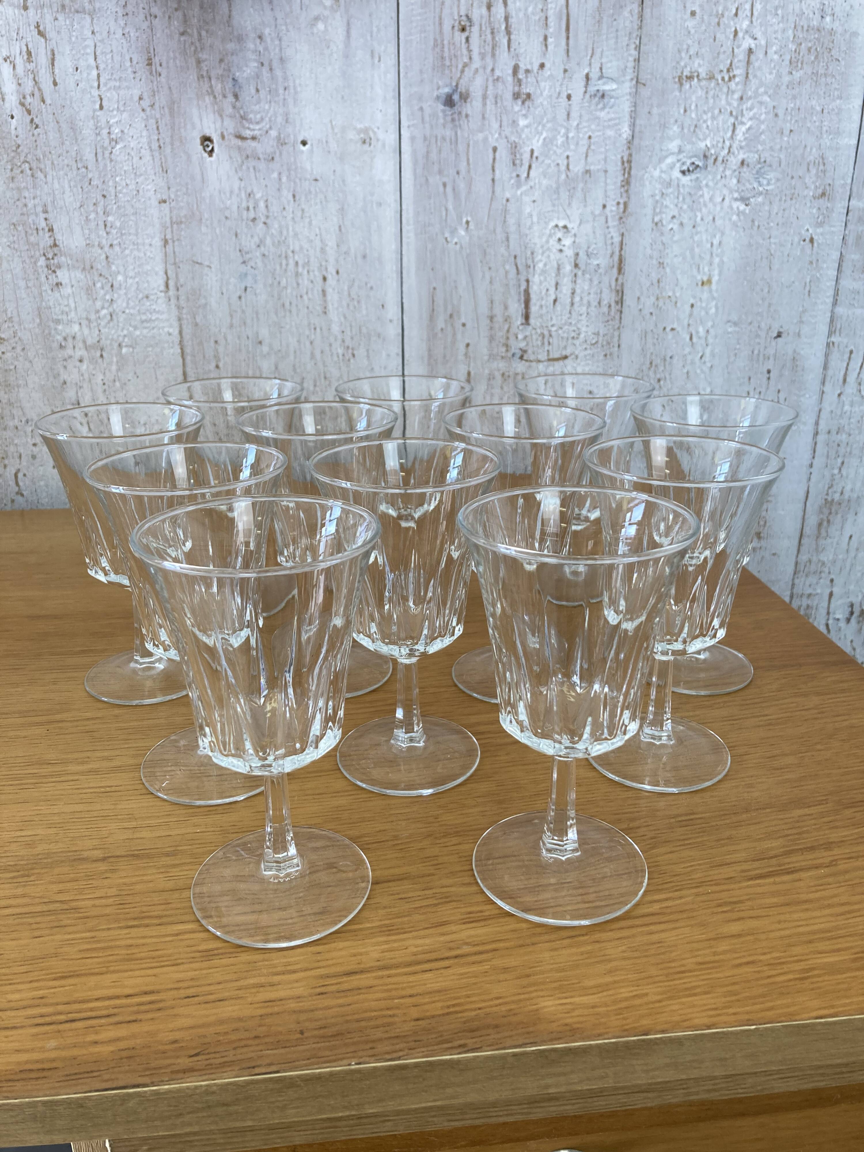 12 crystal glasses Arques