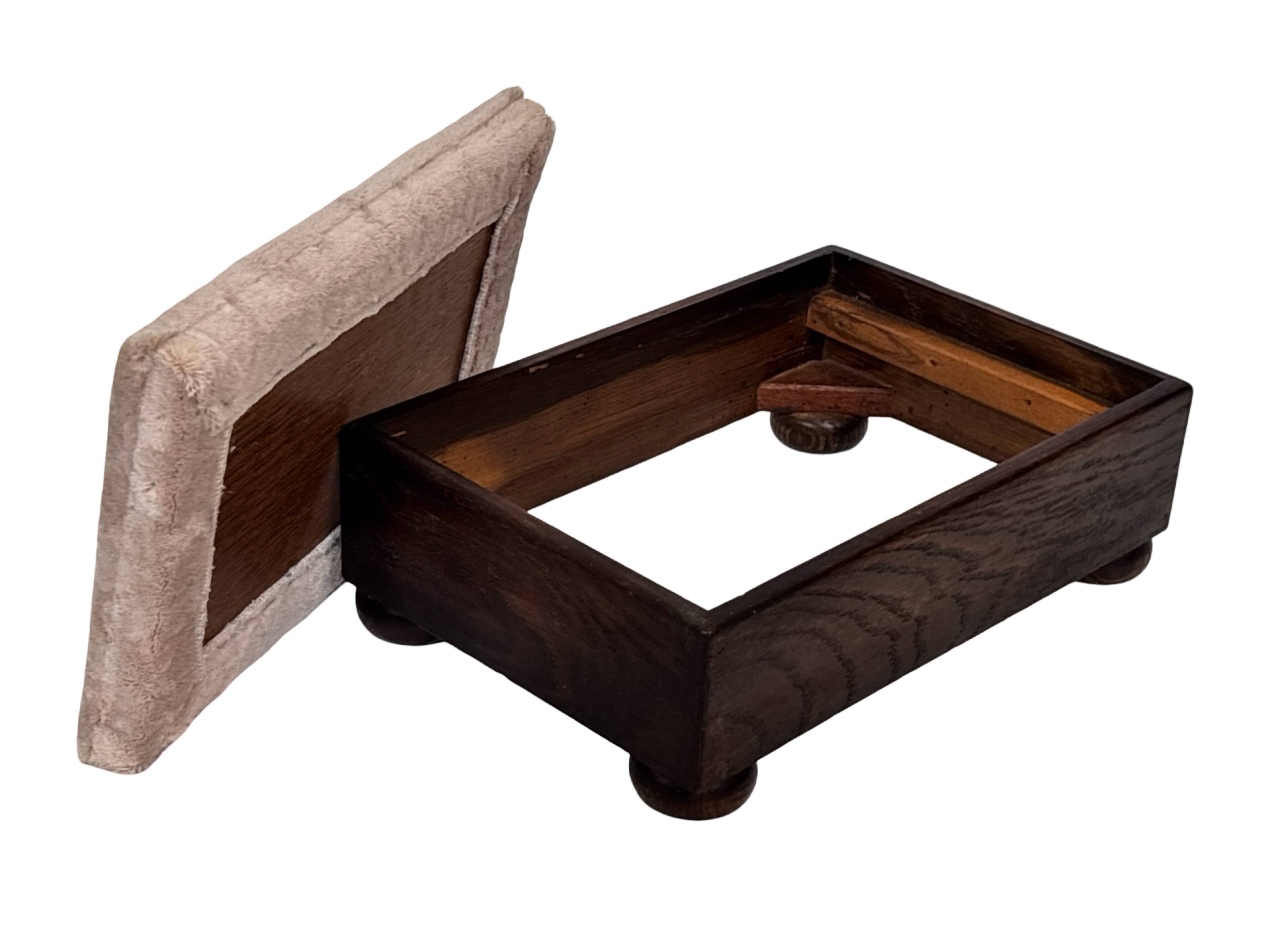 Art Deco footstool foot rest minimalist 30's design