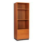 Vintage Zingg-Lamprecht library in teak veneer, 1960s design, original.