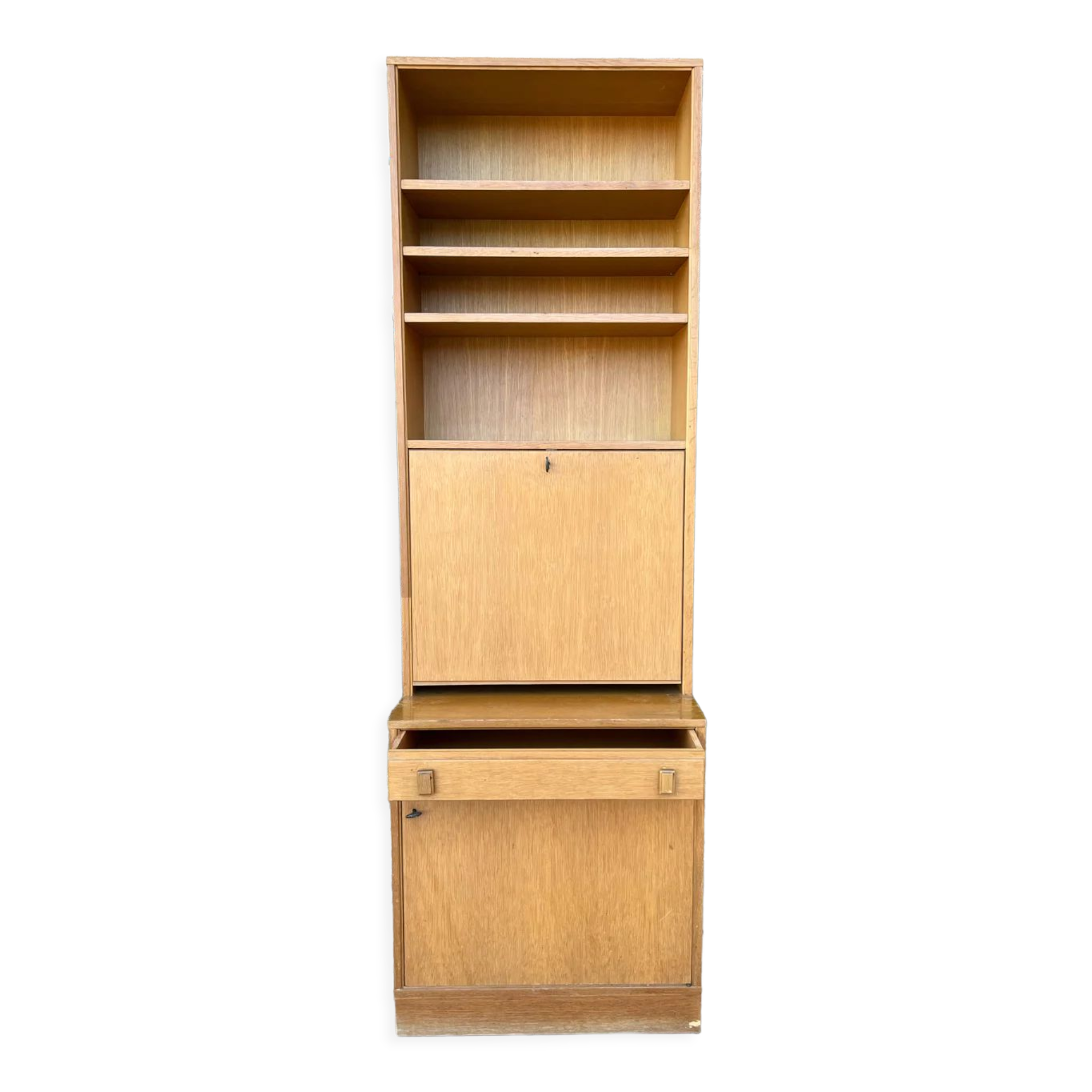 Swedish oak bar cabinet from the 60s-70s.