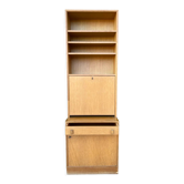 Swedish oak bar cabinet from the 60s-70s.