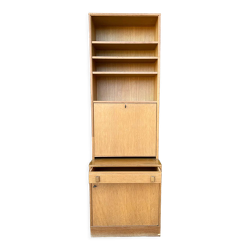 Swedish oak bar cabinet from the 60s-70s.