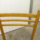 Pair of Scandinavian 1960 beech chairs