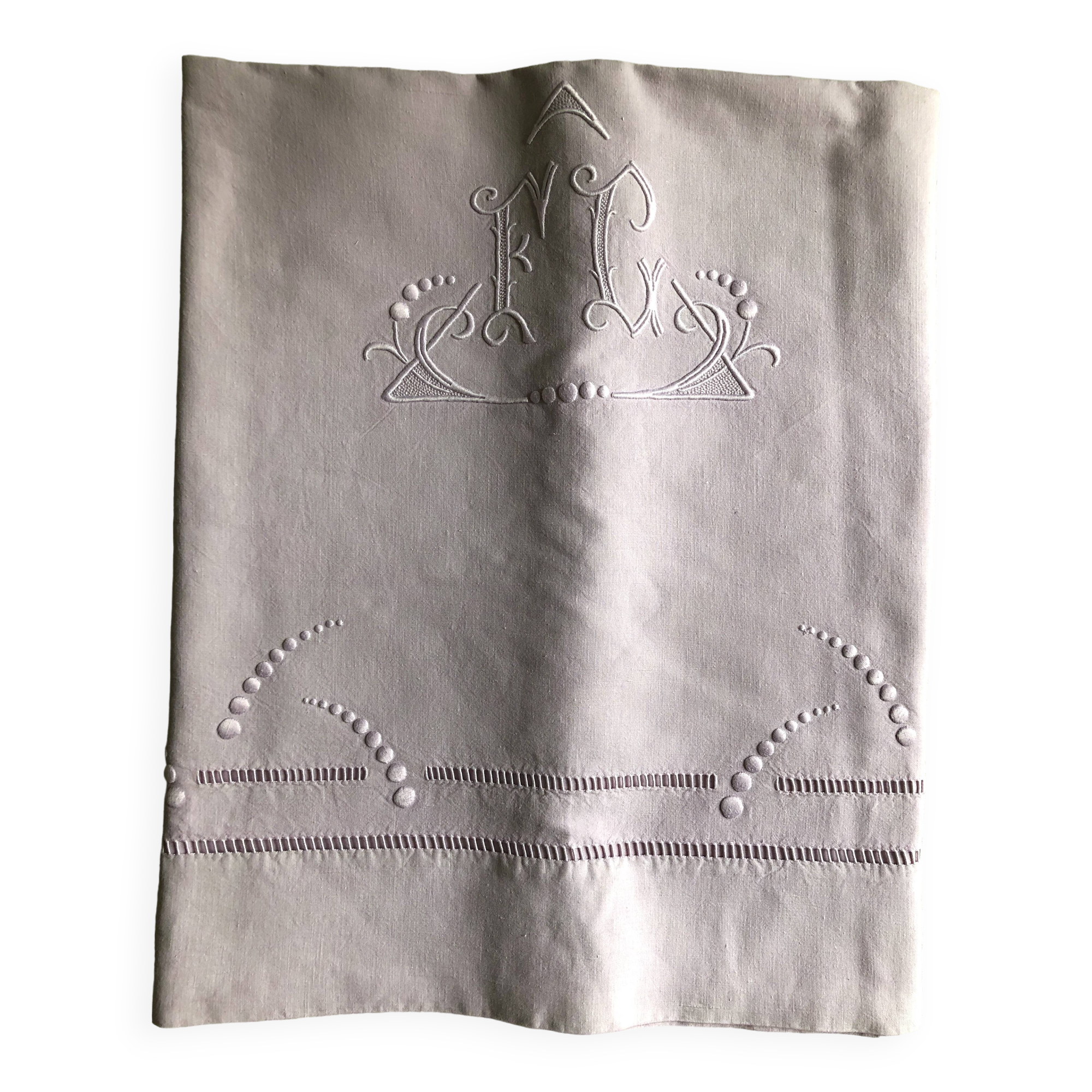 Old Linen And Cotton Sheet Glycine